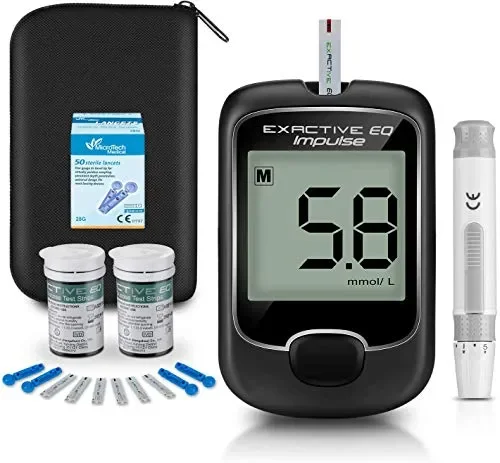 Diabetes test kit glucosio nel sangue di