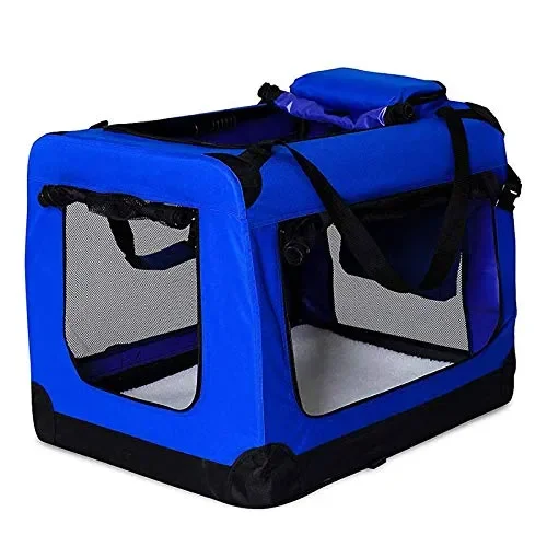 dibea TB10031, Borsa Trasportino per Cani, Auto Box Pieghevole (Taglia M)…