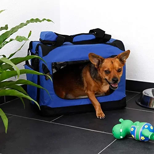 dibea TB10031, Borsa Trasportino per Cani, Auto Box Pieghevole (Taglia M)… - immagine 2