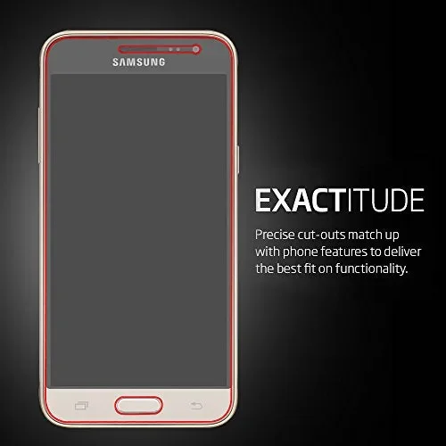 Didisky® Pellicola Protettiva in Vetro 2 Pack Samsung Galaxy J3 2016 Clean - immagine 2