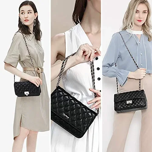 Diealles Shine Borse a Tracolla in Catena con Catene Metallo Borse… - immagine 2