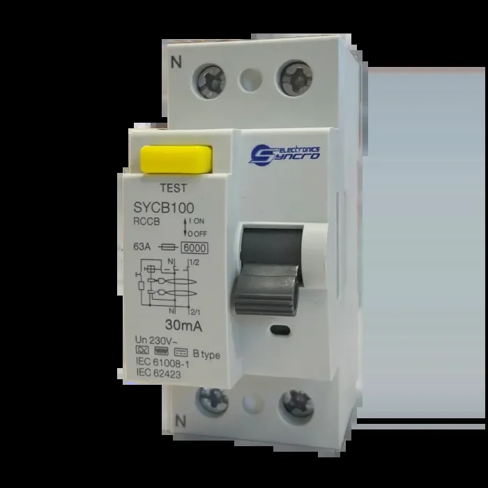 Differenziale Puro Syncro 60232 | 1P+N, 30mA, Tipo F, Classe F, 63A | Protezione Elettrica Affidabile