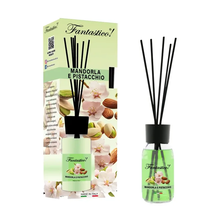 Diffusore 125ml-Fantastico Colors-Mandorla e Pistacchio