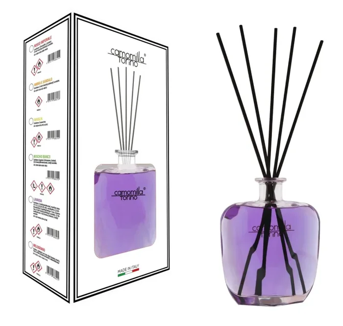 Diffusore a Bastoncini Linea Supreme 700 ml Lavanda