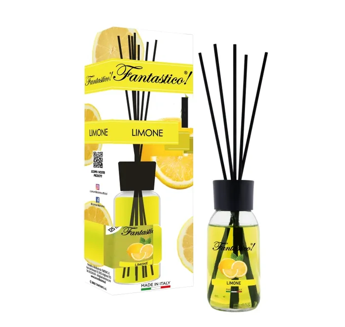 Diffusore a bastoncino 125ml-Fantastico-Limone