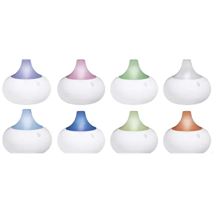 Diffusore Aromi USB Luce LED 8 Colori Aromaterapia Olio Profumato Bianco 140ml Grundig Saldi - immagine 3