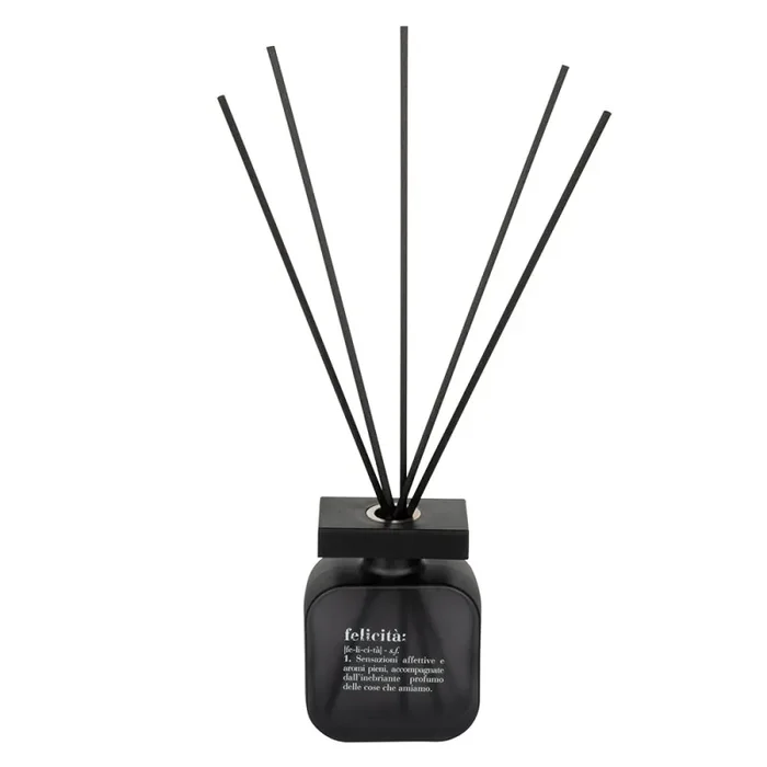 Diffusore fragranze per ambienti 200 ml in Vetro nera VdE Tivoli 1996 Nero