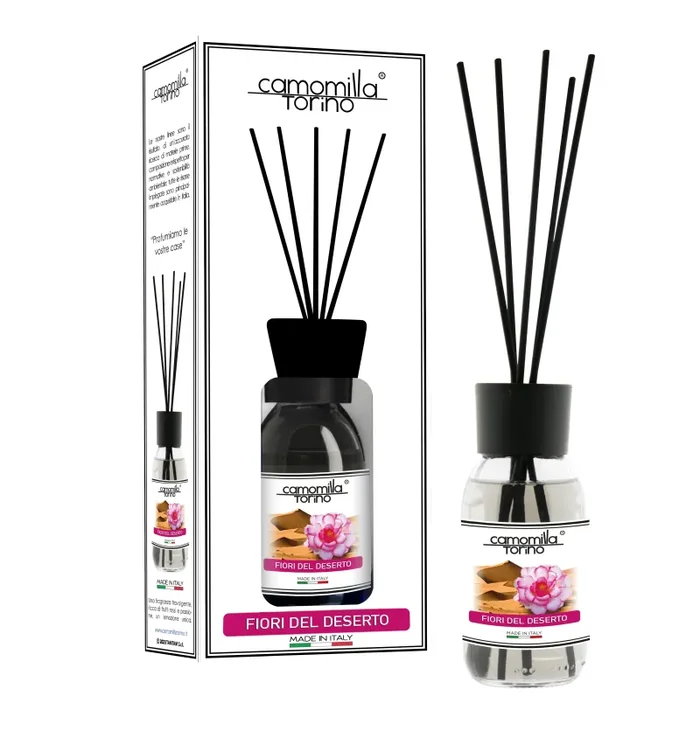 Diffusore per ambienti 125ml. Linea White Fiori del Deserto