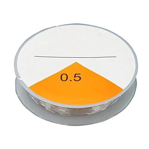 Digiflex 20 m Bobina di Filo Trasparente da 0.5 mm – Elastico per… - immagine 2