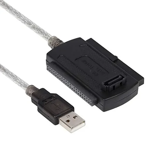 Digiflex Adattatore 2.5 3.5 SATA IDE – USB per unità Hard Disk PC – SATA,… - immagine 2