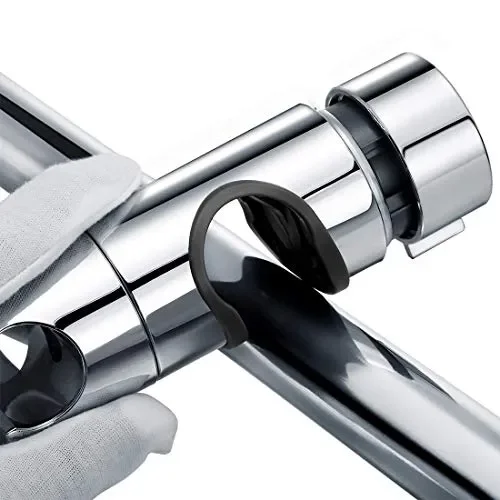 DIMJ Doccia Supporto Staffa, Regolabile Ricambio Doccetta 18-25 mm… - immagine 3