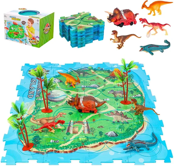 Dinosauro Telecomandato Giocattolo – Dinosauri per Bambini Giochi Animali T Rex Drago Gadget con funzione Spruzzare e Suoni per Bambini Educativi Compleanno Natale Regali Ragazzi Ragazze