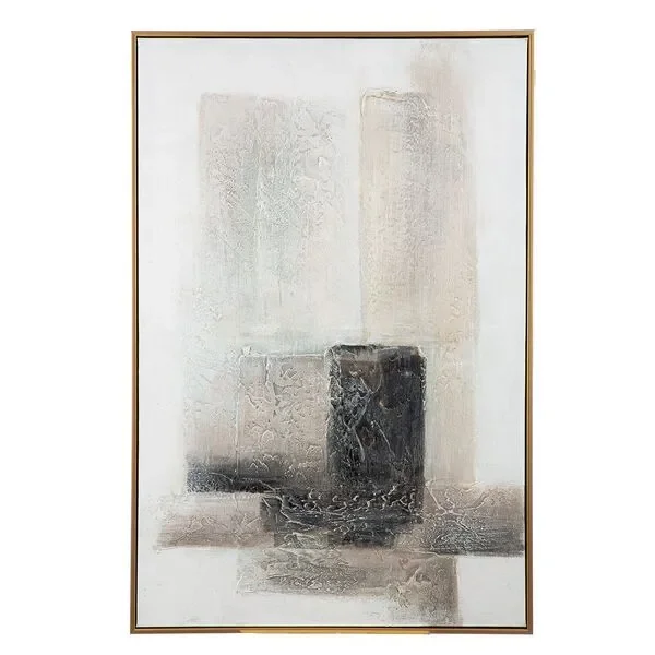 DIPINTO SU TELA RETTANGOLARE ASTRATTO