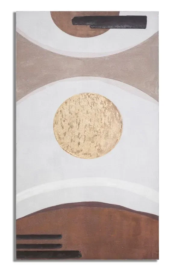 Dipinto su Tela Sunry 180×4,8×100 cm in Legno e Tessuto