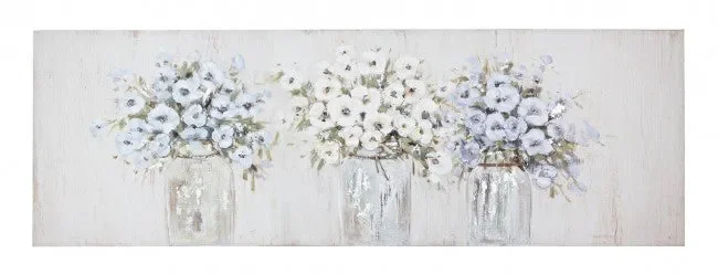 Dipinto Village Hbh18 150×50 cm in Olio su Tela