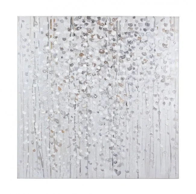 Dipinto Village Hcah18 100×100 cm in Olio su Tela