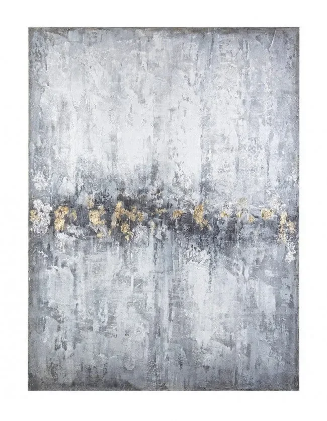 Dipinto Village Zb151 120×90 cm in Olio su Tela Fornitura