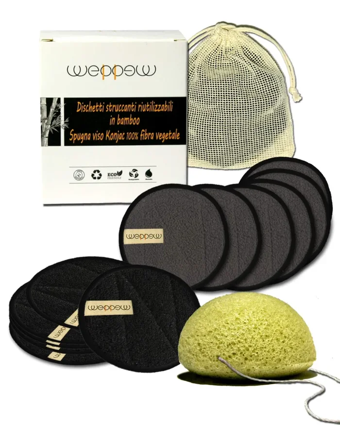 Dischetti Struccanti Lavabili Riutilizzabili Ecologici 6 In Carbone Di…