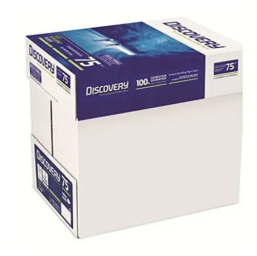 Discovery Carta Eco-Efficiente a Ottima 5 x Reams (2,500 Sheets) – 1 x Box Vendita calda online