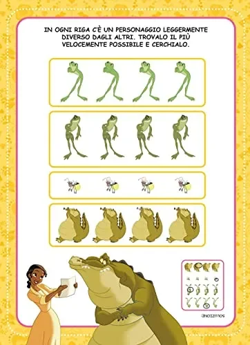 Disney Princess. 100 pagine per… colorare, leggere, giocare! Sticker special color. Ediz. a colori - immagine 2