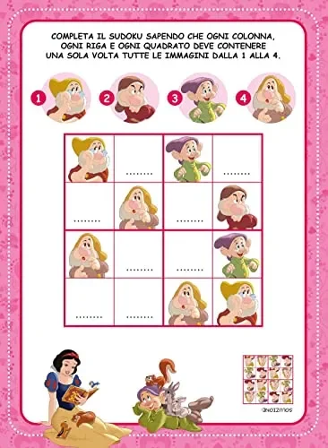Disney Princess. 100 pagine per… colorare, leggere, giocare! Sticker special color. Ediz. a colori - immagine 3