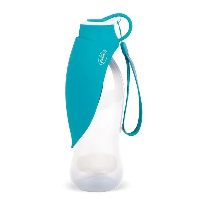 Dispenser di acqua con borraccia per cani da viaggio 400 ml – Wave In saldo