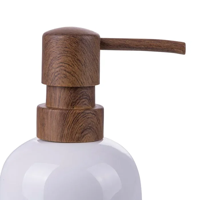 Dispenser Sapone Liquido 7,5×7,5×17,5 cm in Gres VdE Tivoli 1996 Bianco Online - immagine 3