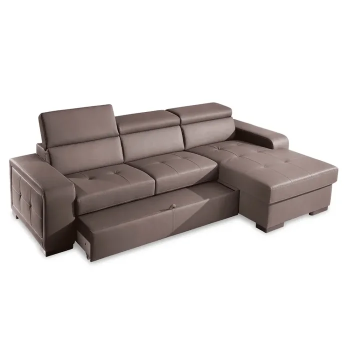 Divano 2 Posti Estraibile con Chaise Longue - immagine 3