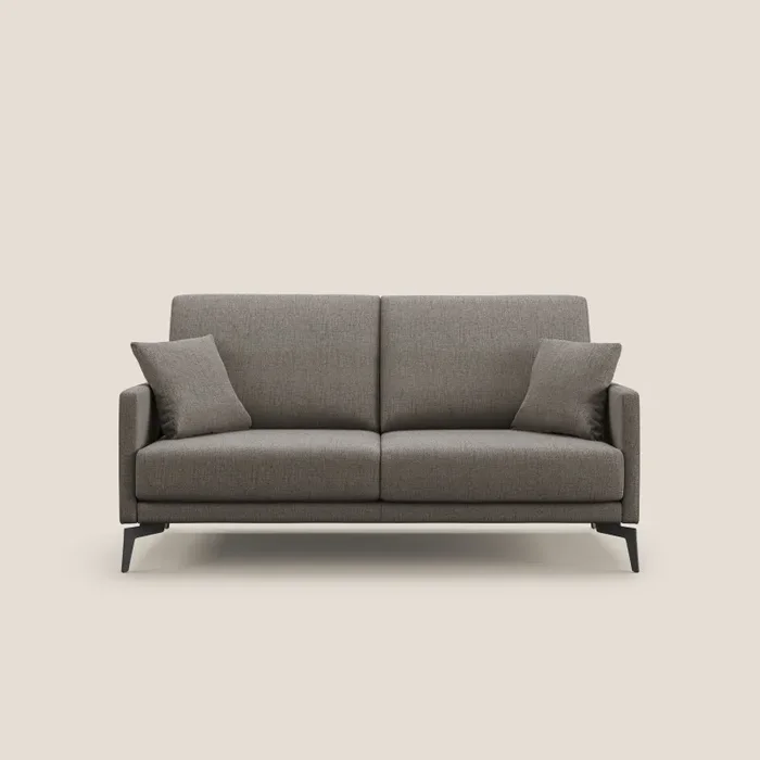 Divano 3 Posti 180x94x90 cm in Tessuto Talpa - immagine 3