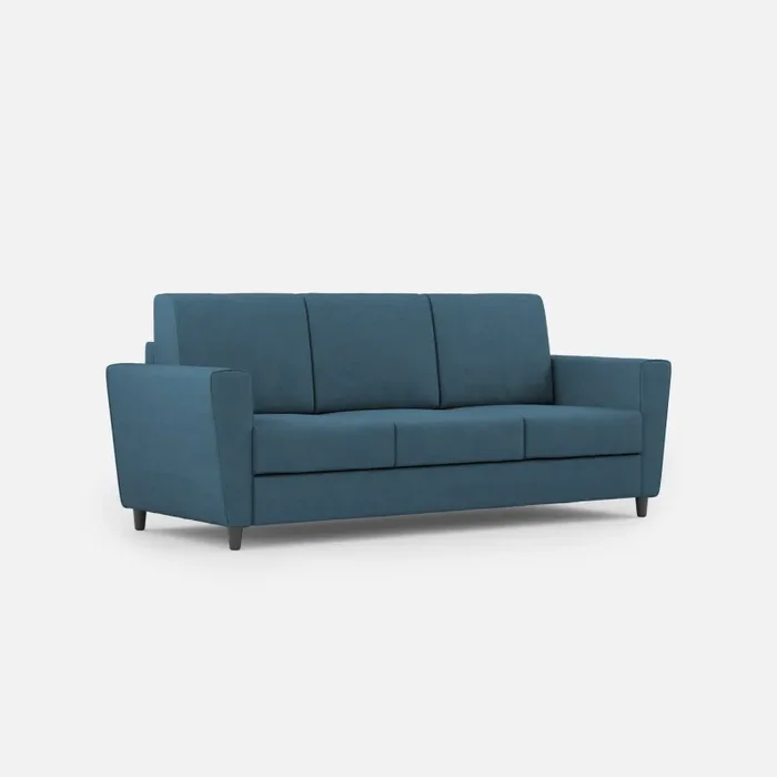 Divano 3 Posti 212x85x85 cm Yasel in Tessuto Avio Sconti