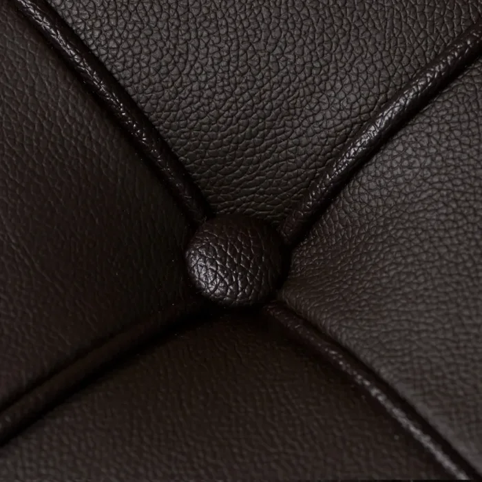 Divano 3 Posti in Similpelle Rizzetti Eloise Eco Marrone