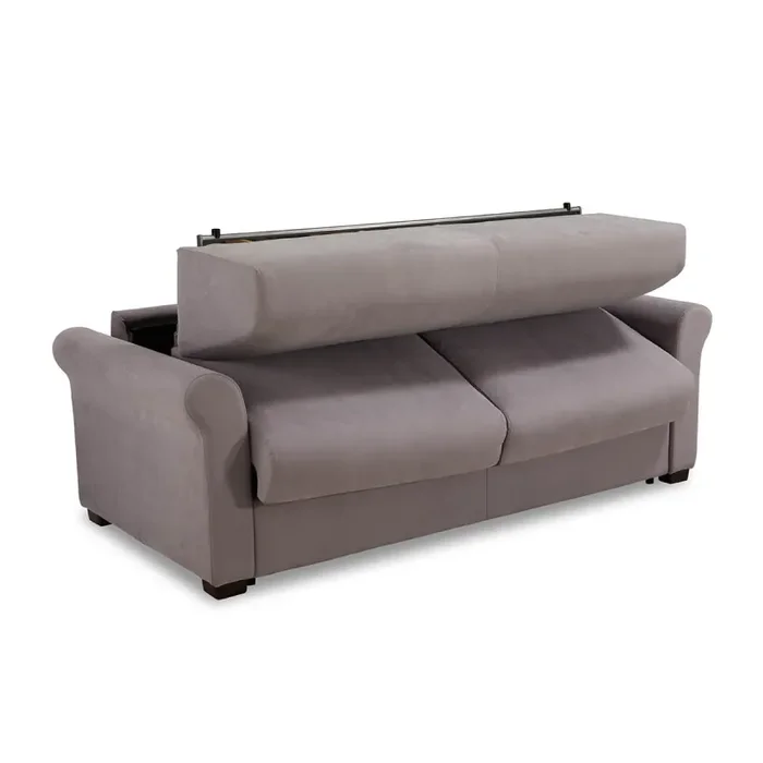 Divano Letto 2 Posti Maxi con Rete Ortopedica Elettrosaldata - immagine 2