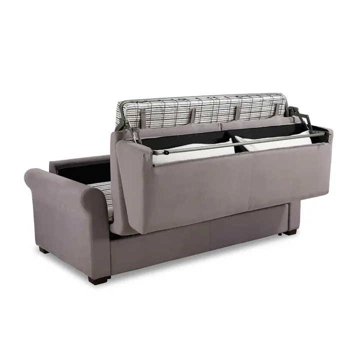 Divano Letto 2 Posti Maxi con Rete Ortopedica Elettrosaldata - immagine 3