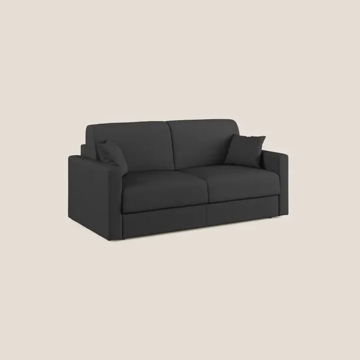 Divano Letto 3 Posti 186x92x96 cm in Tessuto Antracite Saldi
