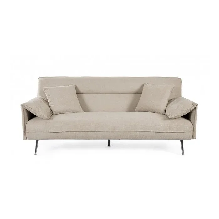 Divano letto 3 posti moderno con cuscini – Ottawa - immagine 2