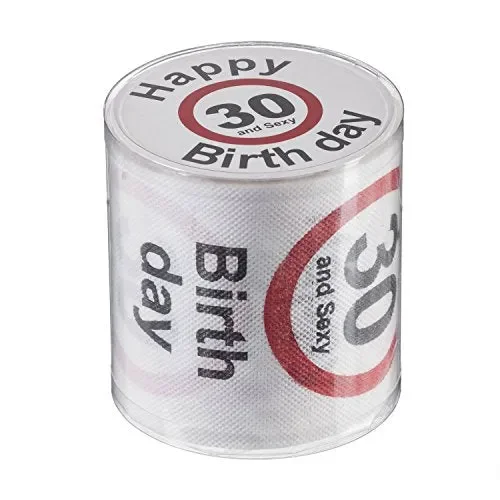 Divertente Rotolo di Carta Igienica per Compleanno 30 Anni | Scritta… Vendita calda - immagine 3