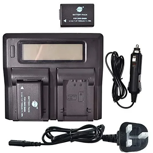 DMW-BMB9 DSTE – Batteria di ricambio per fotocamera Panasonic Lumix DMC-FZ45…