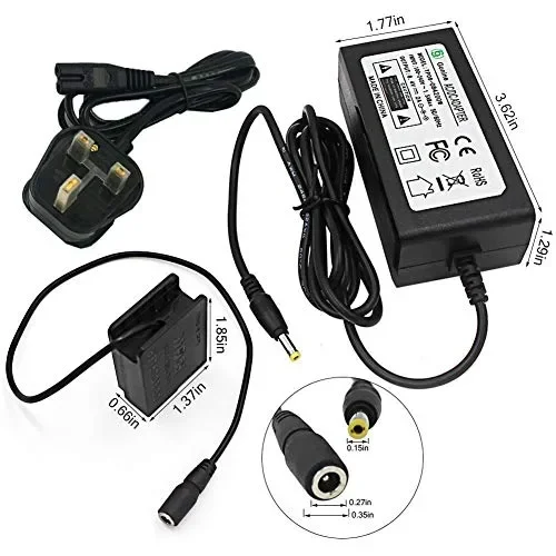 DMW-DCC8 DMW-AC8 – Adattatore di alimentazione CA per fotocamere digitali… Saldi - immagine 3