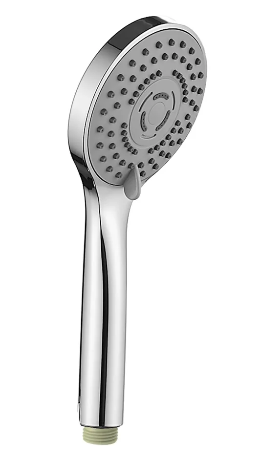 Doccetta Rotonda Anticalcare in Acciaio Inox Nature