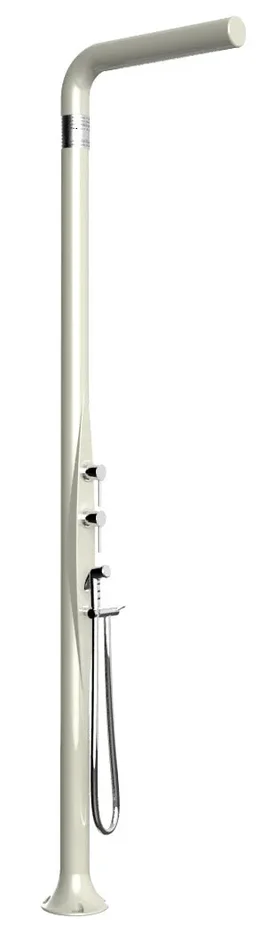 Doccia da Esterno Giardino Miscelatore Deviatore e Doccetta Mobile Arkema Funny Yang Top Line Perla Vendita online