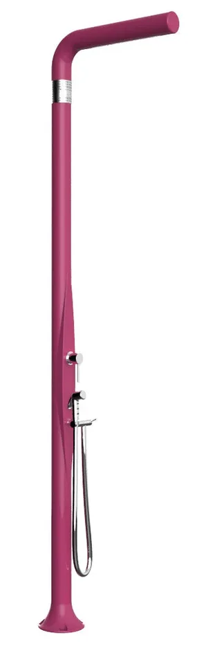 Doccia da Esterno Giardino Miscelatore e Doccetta Mobile Arkema Funny Yang Fuxia