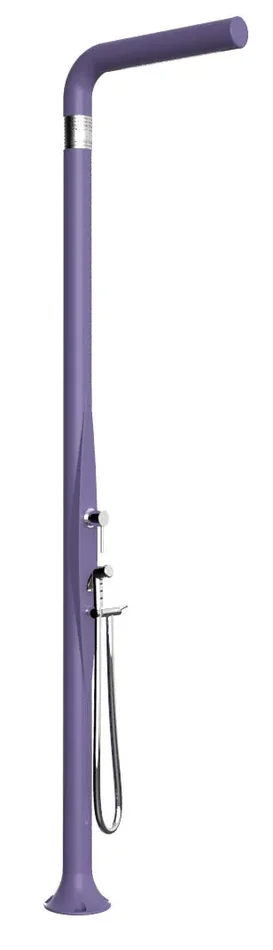 Doccia da Esterno Giardino Miscelatore e Doccetta Mobile Arkema Funny Yang Viola Fornitura