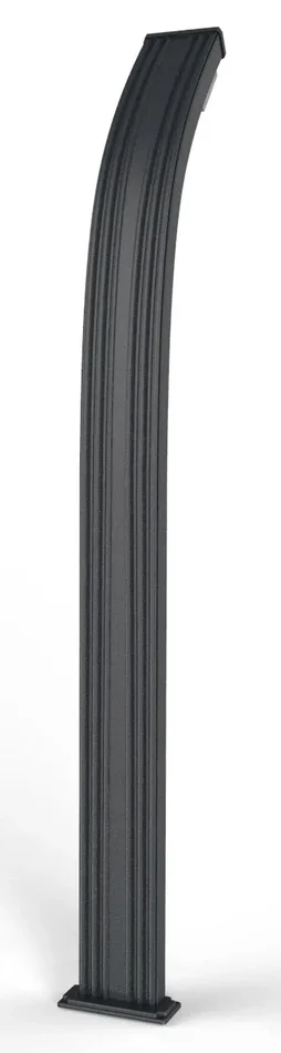 Doccia da Esterno Giardino Miscelatore e Lavapiedi Arkema Spring Grigio Antracite Moda - immagine 2