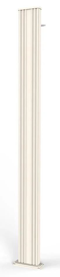 Doccia da Esterno Giardino Miscelatore e Lavapiedi Arkema Spring S Bianco Crema - immagine 3