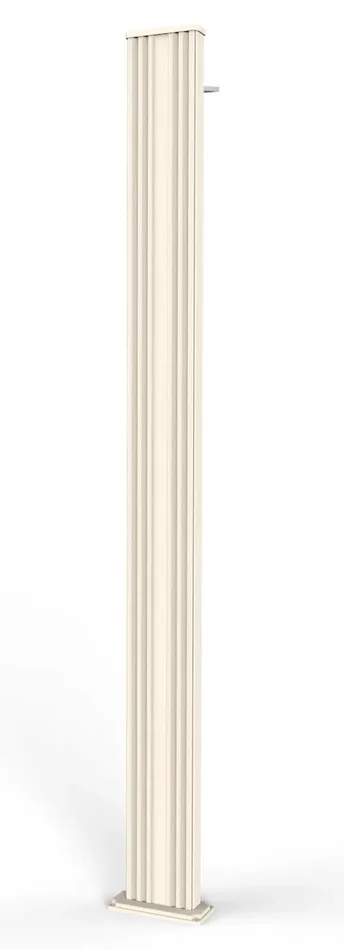 Doccia da Esterno Giardino Miscelatore e Lavapiedi Arkema Spring S Champagne Bronze - immagine 3