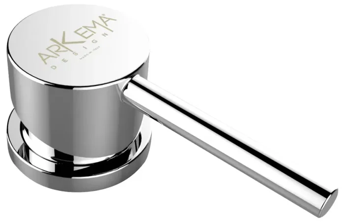 Doccia da Esterno Giardino Miscelatore e Lavapiedi Arkema Spring S Fascia Inox Cherry - immagine 3