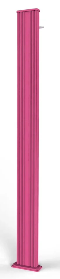 Doccia da Esterno Giardino Miscelatore e Lavapiedi Arkema Spring S Fuxia - immagine 3