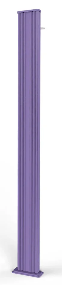 Doccia da Esterno Giardino Miscelatore e Lavapiedi Arkema Spring S Viola - immagine 3