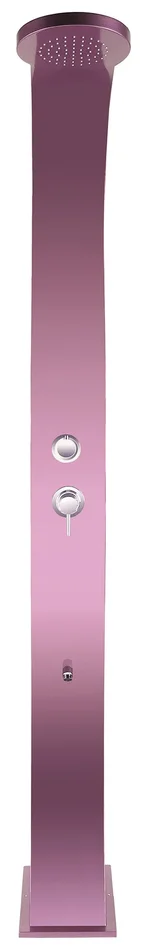 Doccia da Esterno Giardino Miscelatore e Lavapiedi Rosa - immagine 2