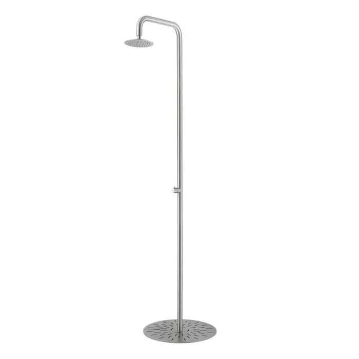 Doccia da Giardino 230x55x67,5 cm con Miscelatore Sined Simius Inox satinato